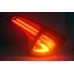 Honda HRV HR-V 15-19 Dark Chrome Clear Light Bar LED Tail Lamp